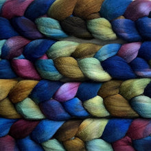 Load image into Gallery viewer, Cormo Combed Top - "Lost & Found” - US Grown Hand Dyed Spinning Fiber - Soft Fiber for Spinning