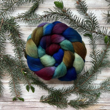Load image into Gallery viewer, Cormo Combed Top - "Lost & Found” - US Grown Hand Dyed Spinning Fiber - Soft Fiber for Spinning