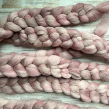 Load image into Gallery viewer, Kent Romney Hand Dyed Combed Top - "Vintage" - Spinning Fiber - Soft Fiber for Spinning Socks - Wool Roving