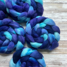 Load image into Gallery viewer, Shetland Hand Dyed Combed Top - &quot;Natural Talent&quot; - Spinning Fiber - Roving - Soft Fiber for Spinning Socks
