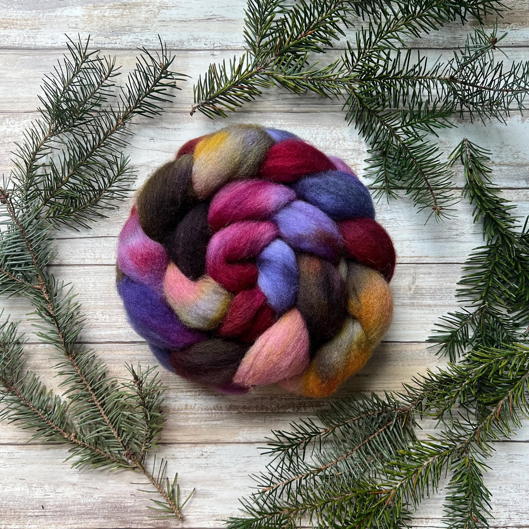 Shetland Hand Dyed Combed Top - 