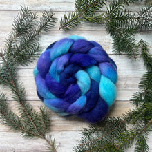 Load image into Gallery viewer, Shetland Hand Dyed Combed Top - &quot;Natural Talent&quot; - Spinning Fiber - Roving - Soft Fiber for Spinning Socks
