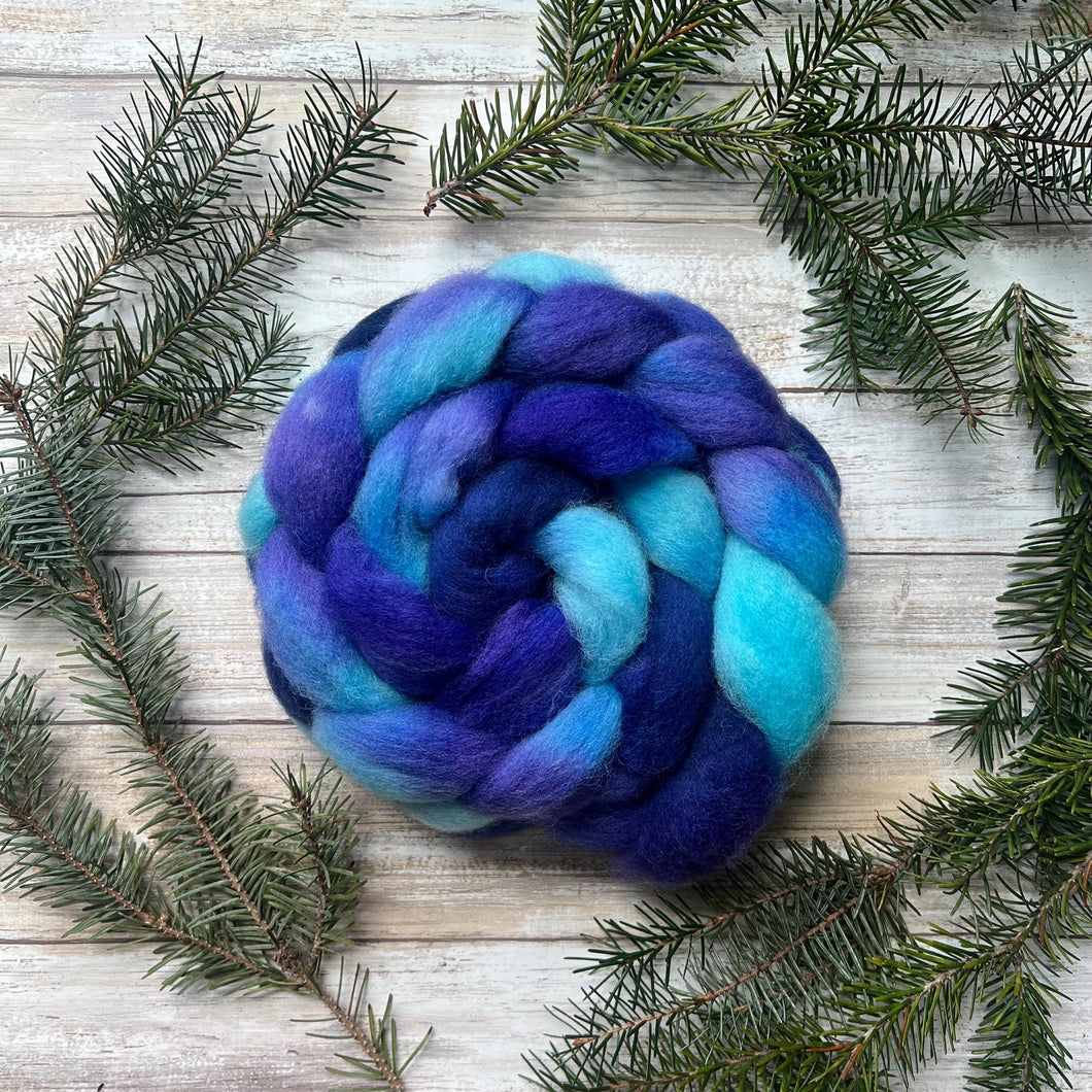 Shetland Hand Dyed Combed Top - 