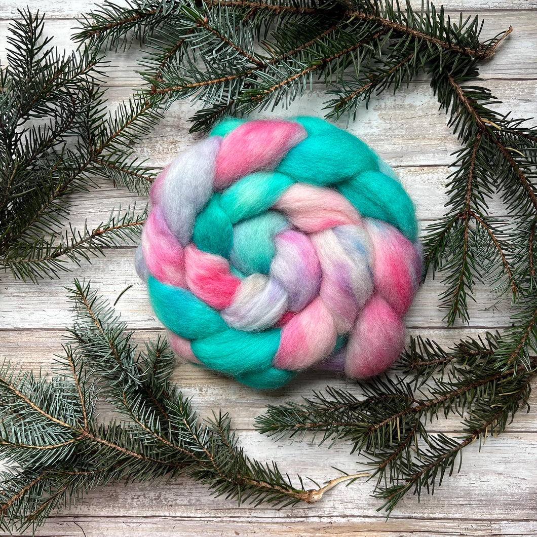 Kent Romney Hand Dyed Combed Top - 