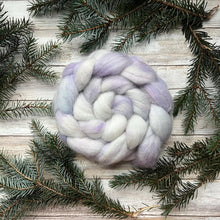 Load image into Gallery viewer, Kent Romney Hand Dyed Combed Top - &quot;Be Still&quot; - Spinning Fiber - Soft Fiber for Spinning Socks - Wool Roving
