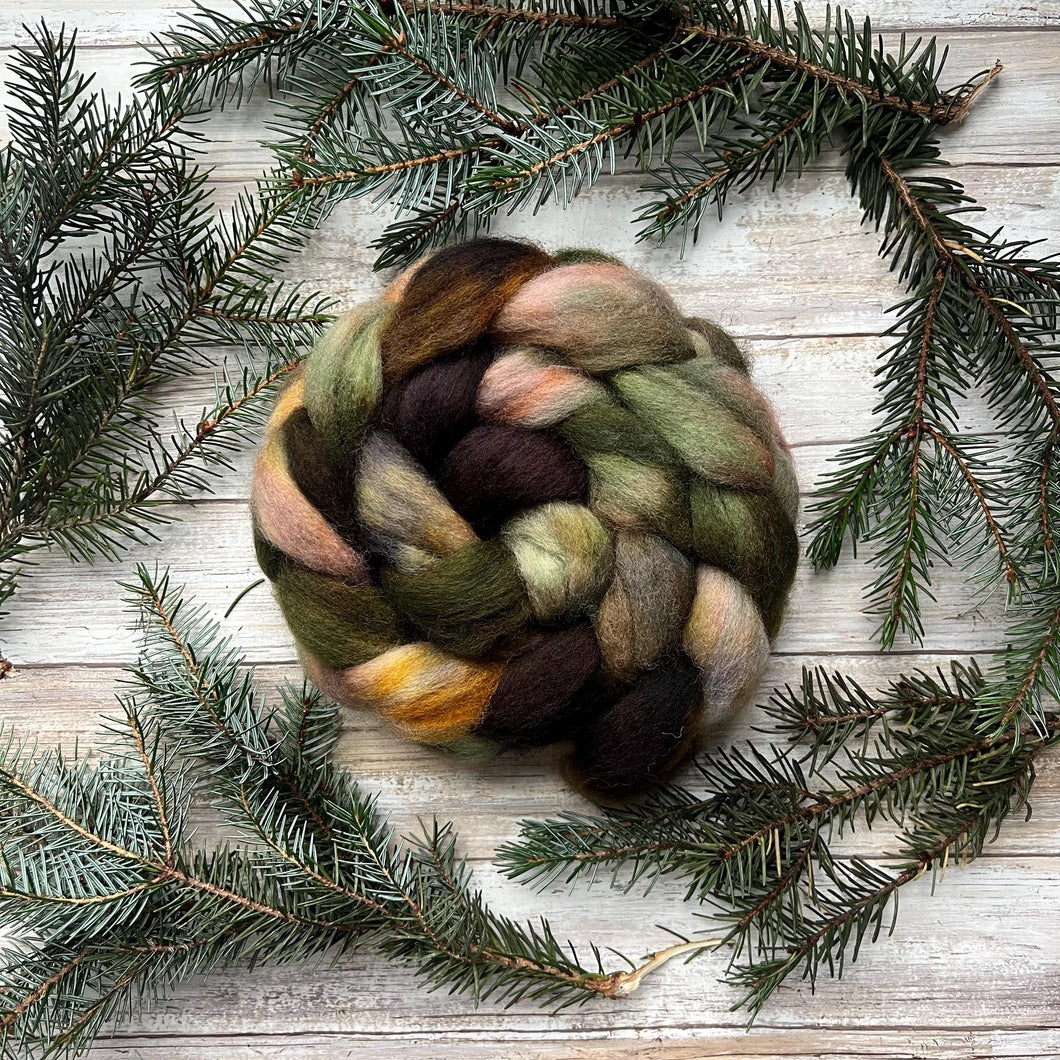 Kent Romney Hand Dyed Combed Top - 
