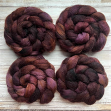 Load image into Gallery viewer, Kent Romney Hand Dyed Combed Top - &quot;Nirvana&quot; - Spinning Fiber - Soft Fiber for Spinning Socks - Wool Roving
