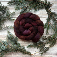 Load image into Gallery viewer, Kent Romney Hand Dyed Combed Top - &quot;Nirvana&quot; - Spinning Fiber - Soft Fiber for Spinning Socks - Wool Roving
