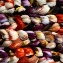 Load image into Gallery viewer, Superwash Superfine 18.5 Micron Merino “Safe Affair” - Hand Dyed Wool Combed Top - Soft Spinning Fiber Roving
