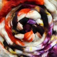 Load image into Gallery viewer, Superwash Superfine 18.5 Micron Merino “Safe Affair” - Hand Dyed Wool Combed Top - Soft Spinning Fiber Roving
