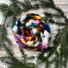 Load image into Gallery viewer, SW MCN “Free Spirit” Superwash Superfine Merino Cashmere Nylon - Hand Dyed Wool Combed Top - Soft Spinning Fiber Roving
