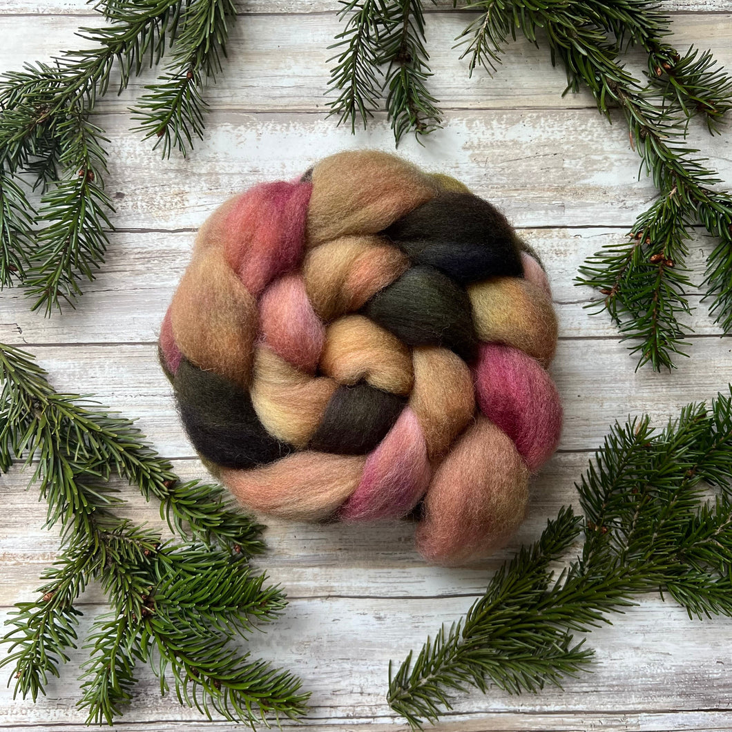 Dorset Horn Hand Dyed Combed Top - 