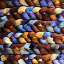 Load image into Gallery viewer, Jacob Hand Dyed Combed Top - &quot;Tease&quot; - Spinning Fiber - Soft Fiber for Spinning Socks - Wool Roving
