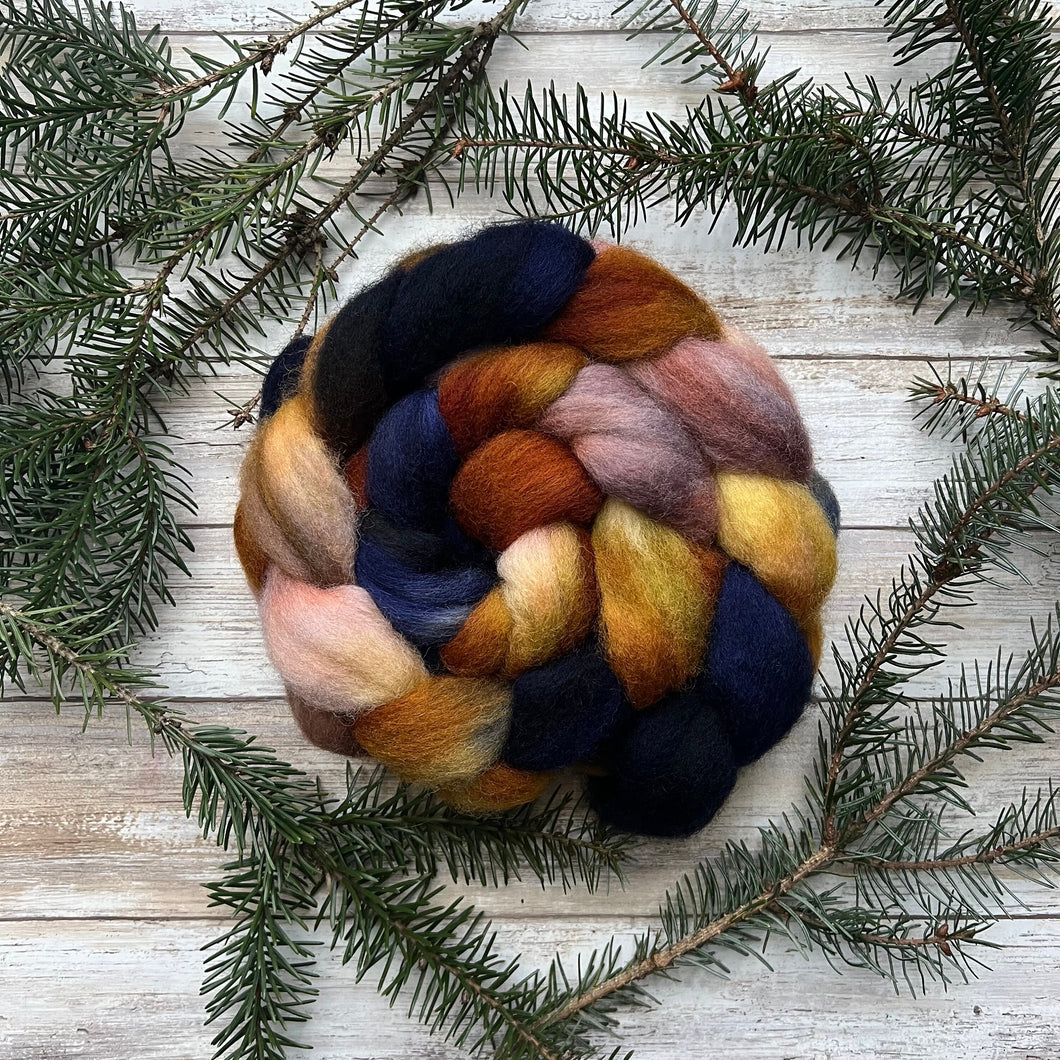 Perendale Hand Dyed Combed Top - 